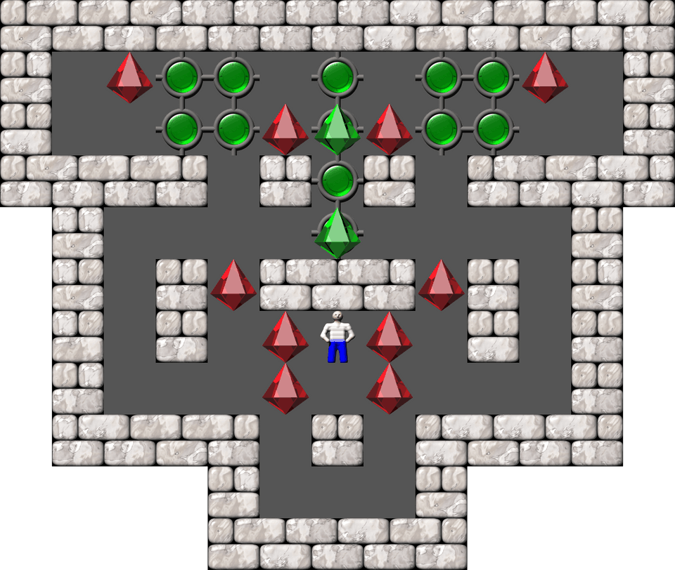 Sokoban Mass Remodel level 1699